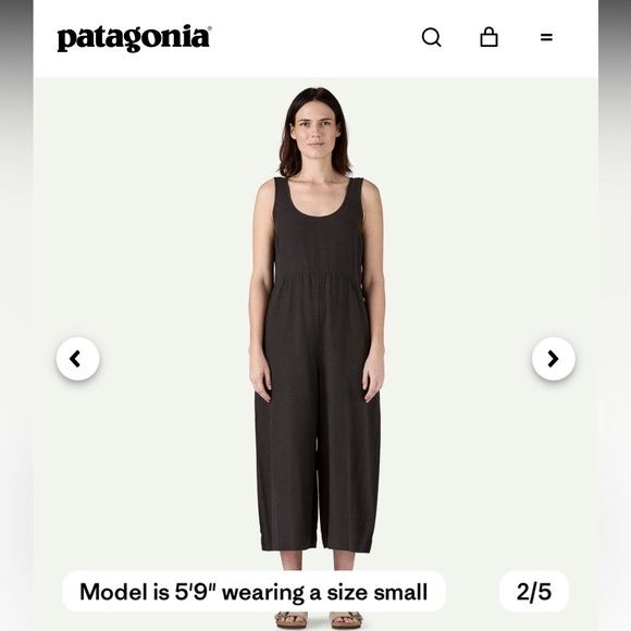 Patagonia Black Jumpsuit - Picture 2 of 4